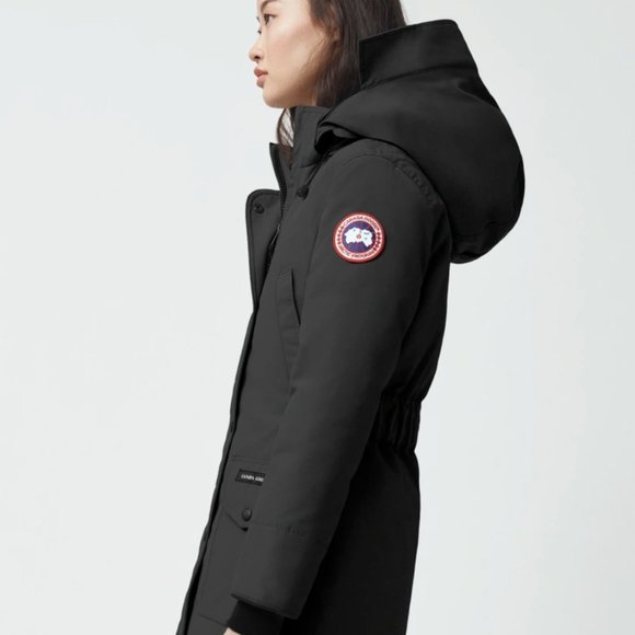 Canada Goose Trillium Parka Fusion Fit Heritage Black Size XS Barely Worn - Picture 3 of 10